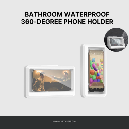 Bathroom Waterproof 360-degree Phone Holder