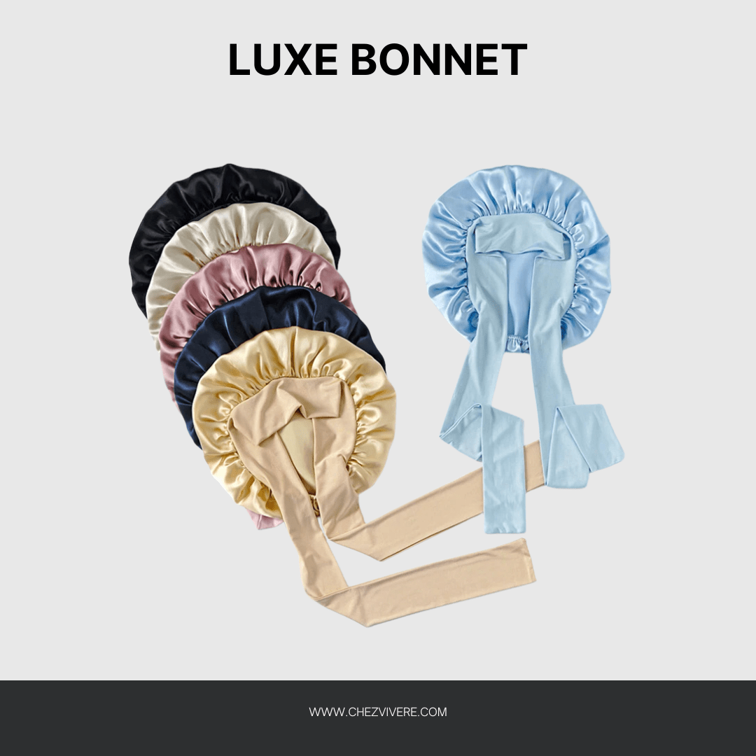 Luxurious Mulberry Silk Bonnet - Chez Vivere