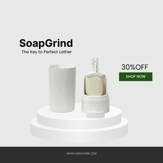 SoapGrind: Bar Soap Powder Dispenser - Chez Vivere